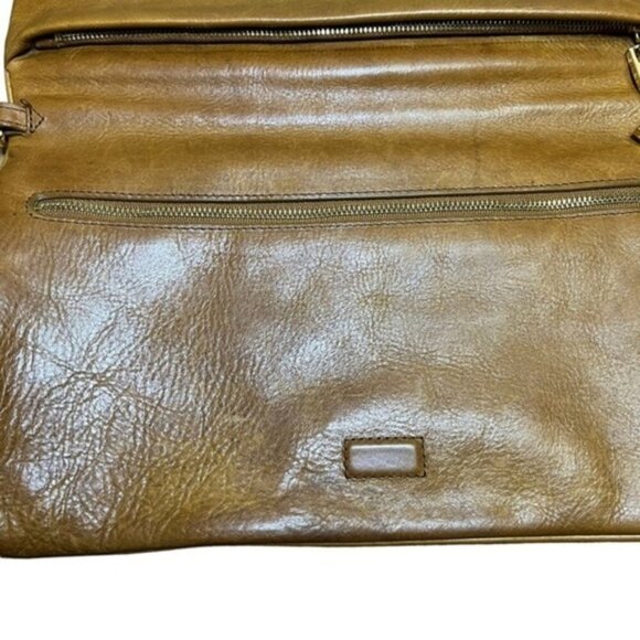 Tory‎ Burch Bombe Reva Clutch in Brown - Picture 9 of 10